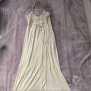 Crochet Top Maxi Dress